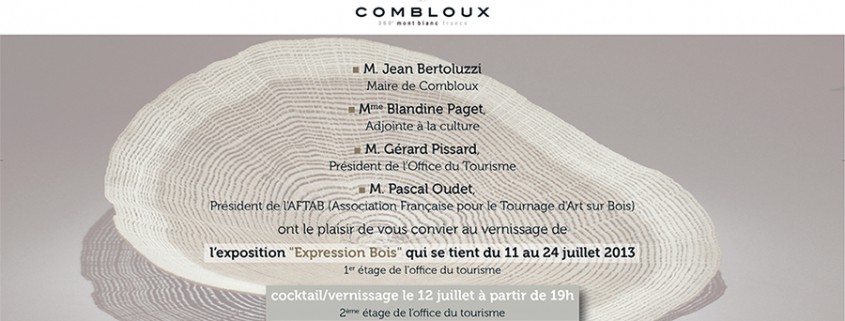 exposition art contemporain combloux